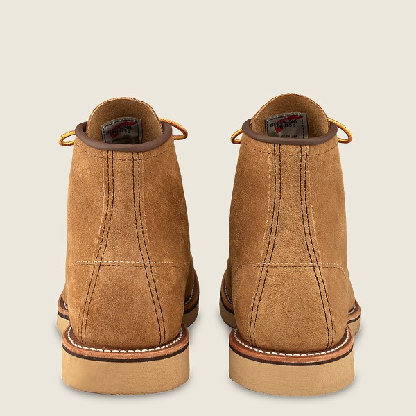 Heritage Støvler Herre - Red Wing Rover - 6-Inch Muleskinner Læder - Orange - AFOPNV-217